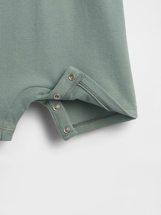 Gap Baby Pique Polo Shorty One-Piece — photo 4