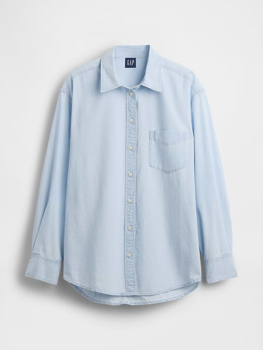 Gap Denim Big Shirt — photo 6