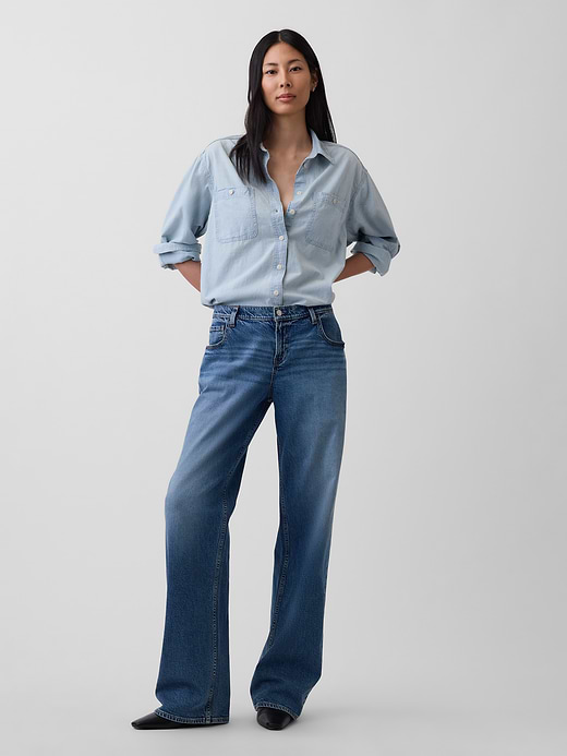 Gap Denim Big Shirt — photo 4