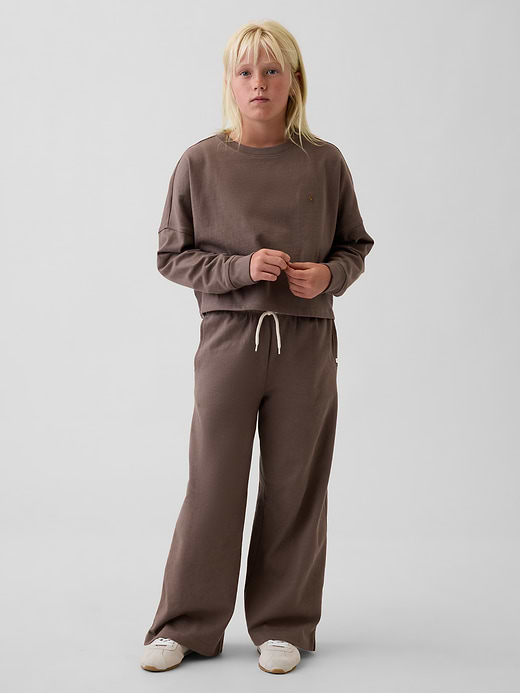 Gap Kids Heavyweight Wide-Leg Pants — photo 1