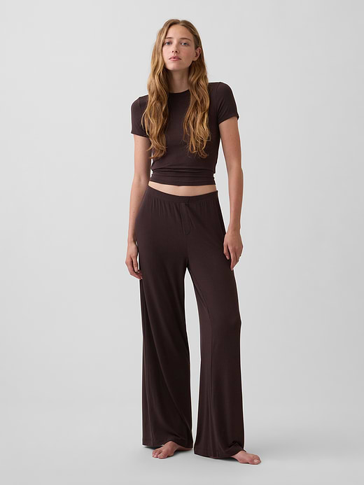 Gap SoftMade Modal Rib PJ Pants — photo 1