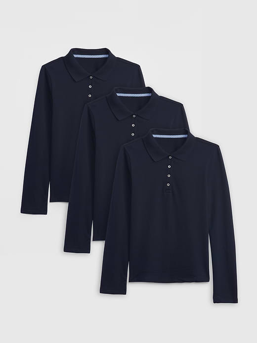 Gap Kids Uniform Polo Shirt (3-Pack) — photo 1