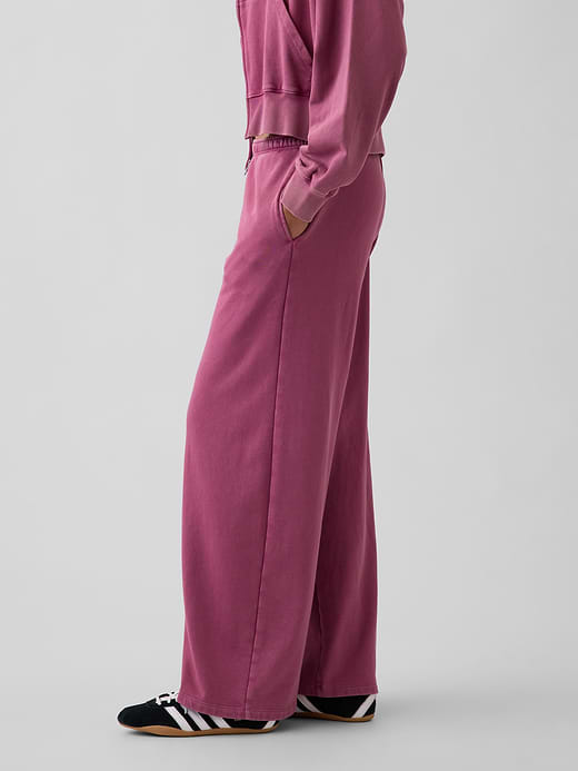 Gap Mid Rise VintageSoft Terry Loose Sweatpants — photo 4