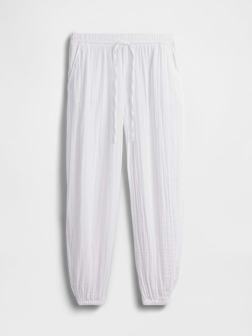 Gap Cotton Gauze Easy Joggers — photo 8
