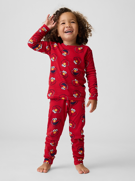 Gap Baby & Toddler  Sesame Street Organic Brushed Cotton PJ Set — photo 3