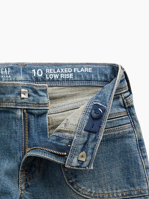 Gap Kids Low Rise Relaxed Flare Jeans — photo 7