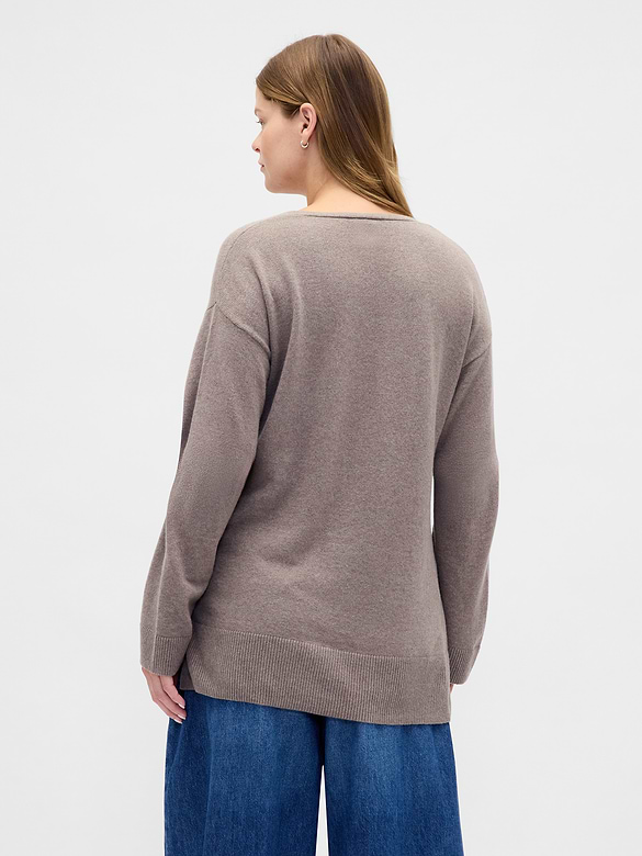 Gap Maternity CashSoft V-Neck Sweater — photo 3
