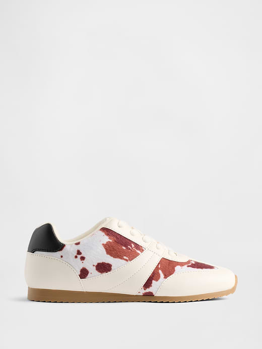 Gap Kids Cow Print Sneakers — photo 1