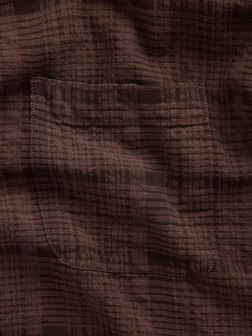 Gap Relaxed Straight-Hem Seersucker Shirt — photo 5