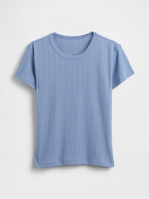 Gap Pointelle PJ T-Shirt — photo 7