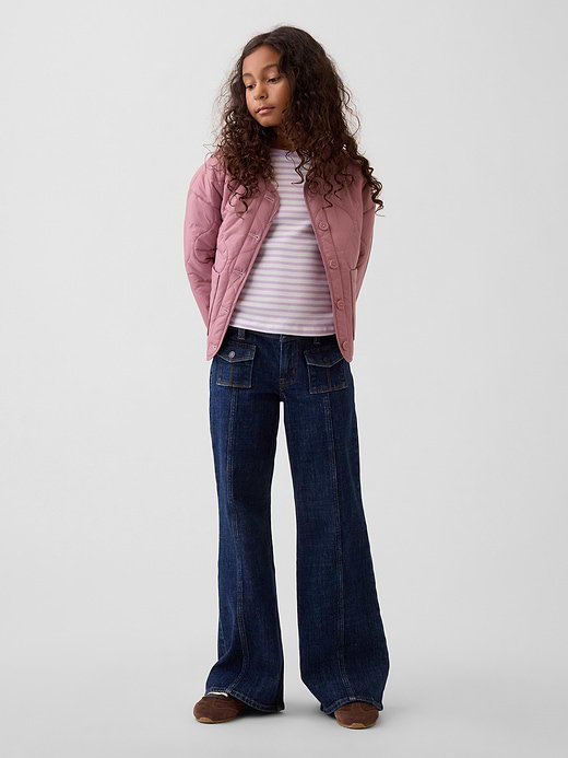 Gap Kids Low Rise Relaxed Flare Jeans — photo 6