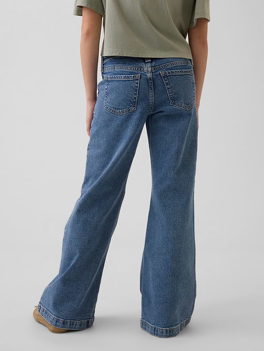 Gap Kids Low Rise Relaxed Flare Jeans — photo 5