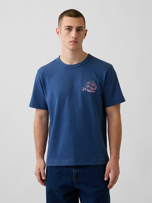 Gap California Taco Truck Heavyweight Graphic T-Shirt — photo 1