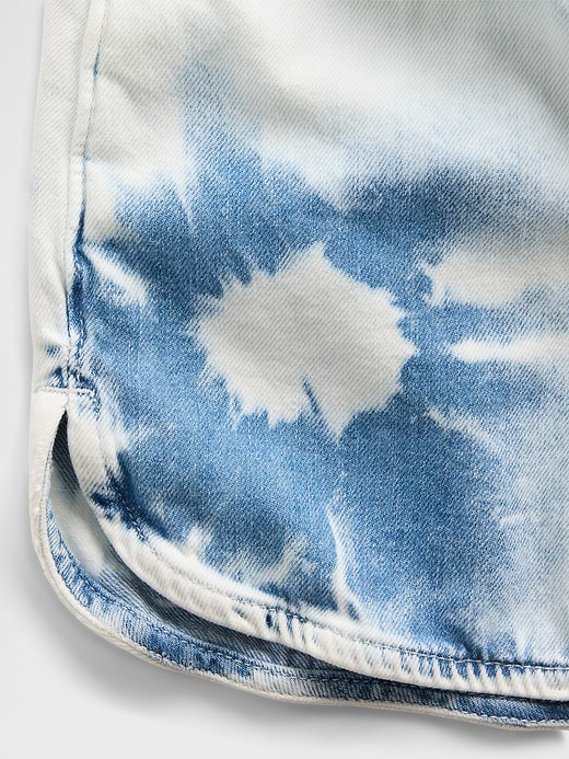 Gap Kids High Rise Denim Easy Shorts — photo 6