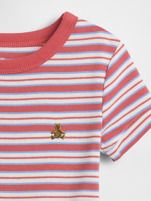 Gap Baby & Toddler Organic Brushed Cotton Stripe PJ Short Set — photo 6