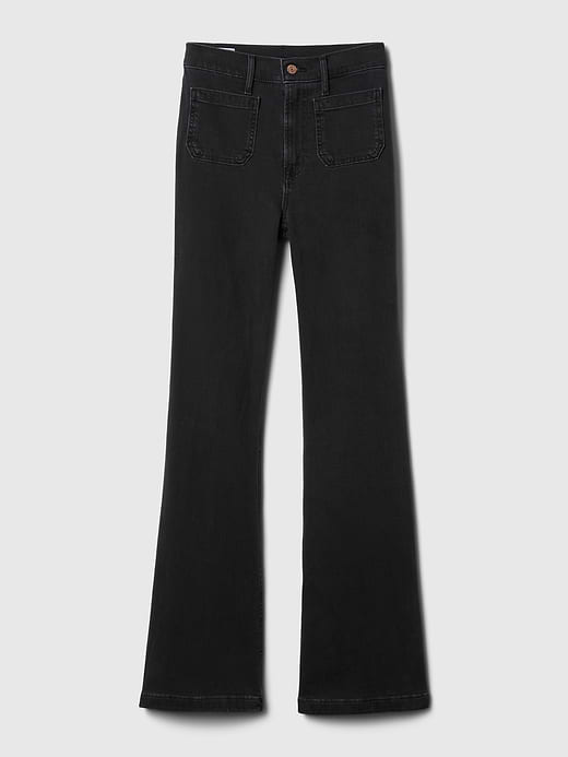 Gap High Rise '70s Flare Jeans — photo 8