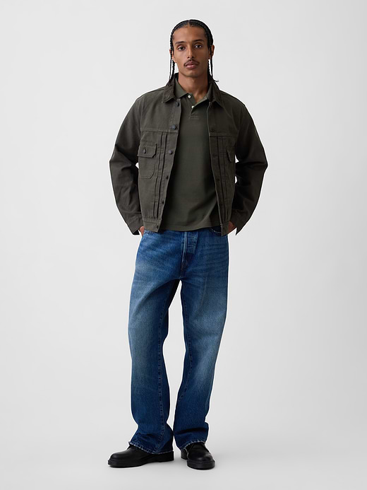 Gap Relaxed Pique Polo — photo 3