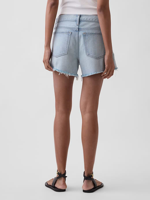 Gap 4" Mid Rise UltraSoft Relaxed Cutoff Shorts — photo 5