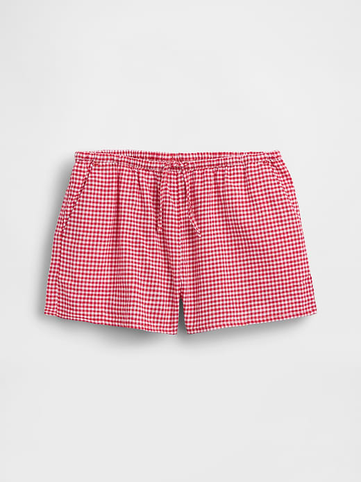 Gap Kids Linen-Cotton Lace-Trim Easy Shorts — photo 3