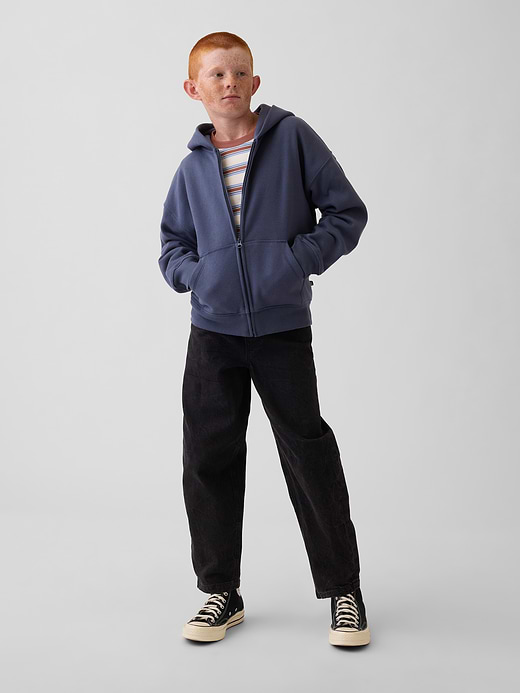 Gap Kids VintageSoft Relaxed Zip Hoodie — photo 5