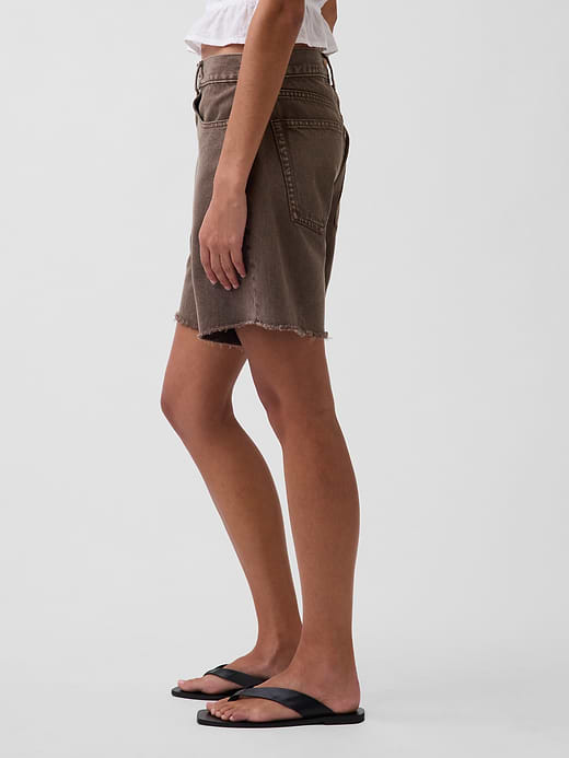 Gap 8" Mid Rise UltraSoft Loose Bermuda Shorts — photo 4
