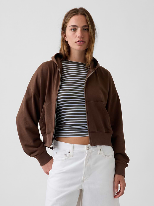 Gap VintageSoft Terry Zip Hoodie — photo 1