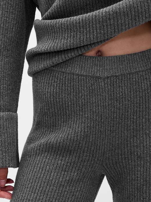 Gap CashSoft Shaker-Stitch Sweater Pants — photo 6