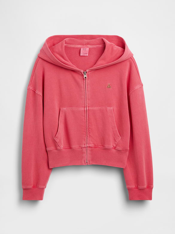 Gap Kids VintageSoft Terry Wedge Zip Hoodie — photo 8