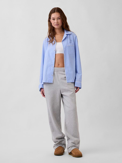 Gap Poplin PJ Shirt — photo 6