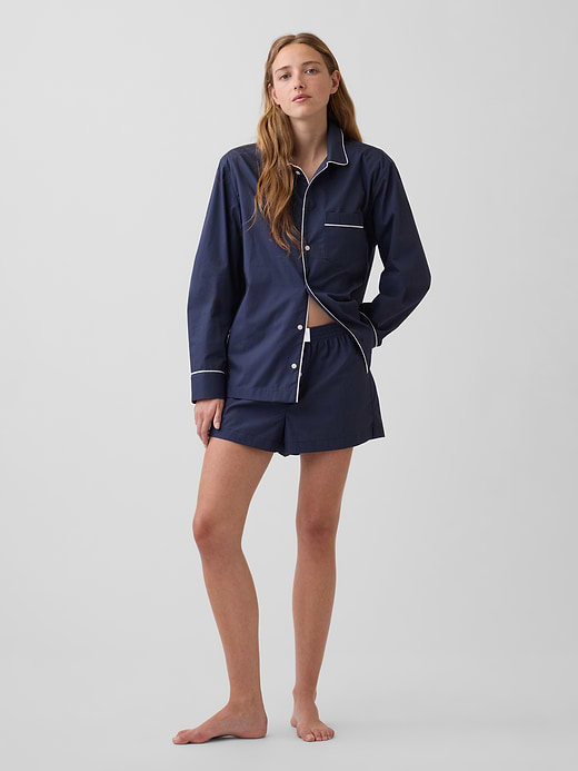 Gap Poplin PJ Shirt — photo 3