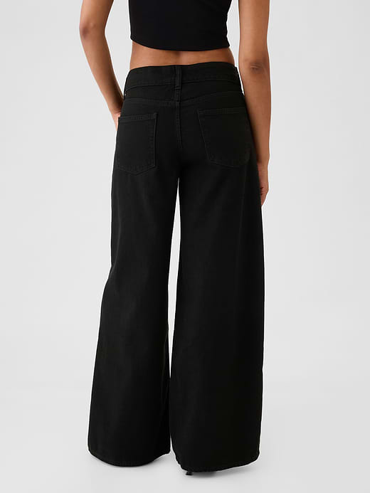 Gap Mid Rise UltraSoft Baggy Jeans — photo 5