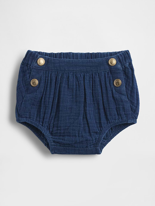 Gap Baby Denim Ruffle Bloomers — photo 1