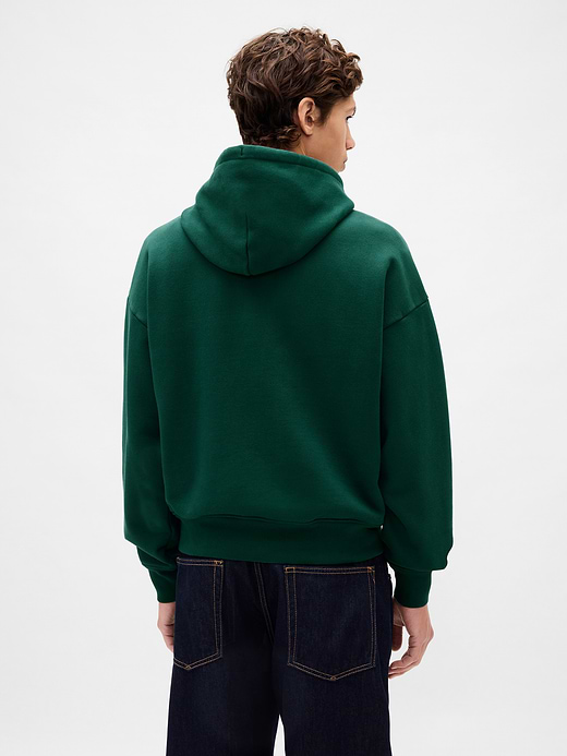 Gap Adult Extra Heavyweight French Terry Oversized Logo Hoodie — photo 4