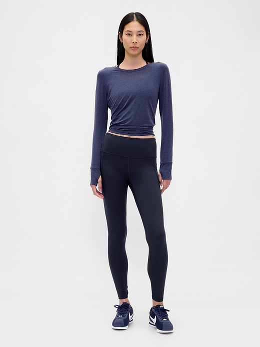 Gap GapFit High Rise Power Full Length Stripe Leggings — photo 1