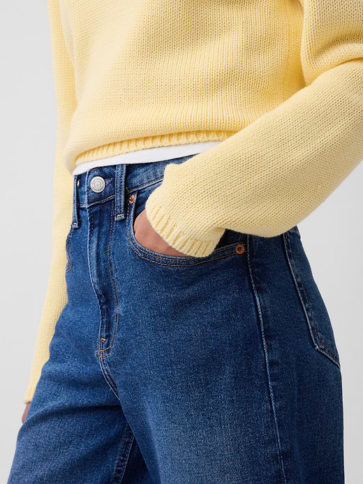 Gap High Rise Stride Wide-Leg Ankle Jeans — photo 6