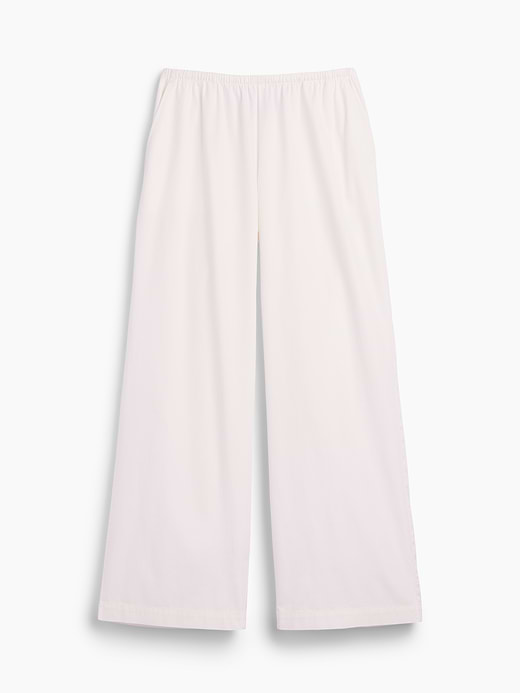 Gap Mid Rise Poplin Relaxed Easy Wide-Leg Pants — photo 6