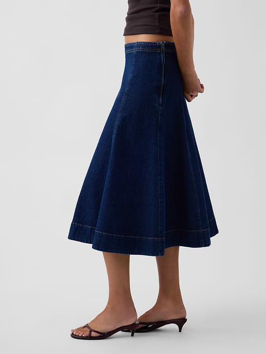Gap Denim Midi Tulip Skirt — photo 4