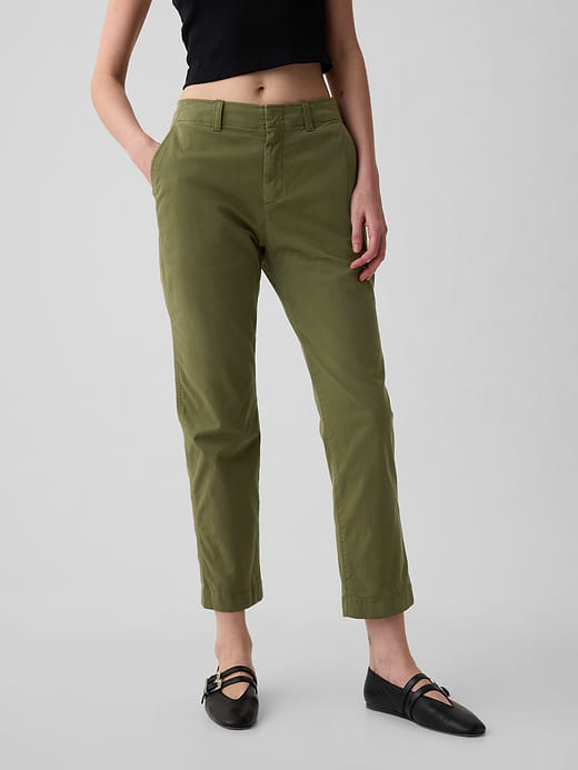 Gap Mid Rise Downtown Khakis — photo 3