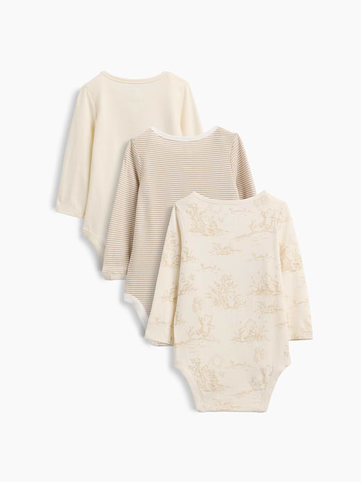 Gap Baby First Favorites TinyRib Bodysuit (3-Pack) — photo 3