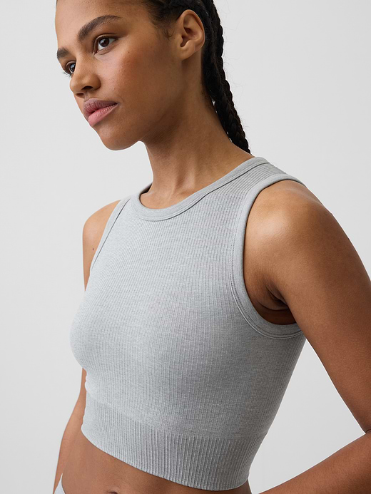 Gap Seamless Rib Crop Tank Top — photo 4