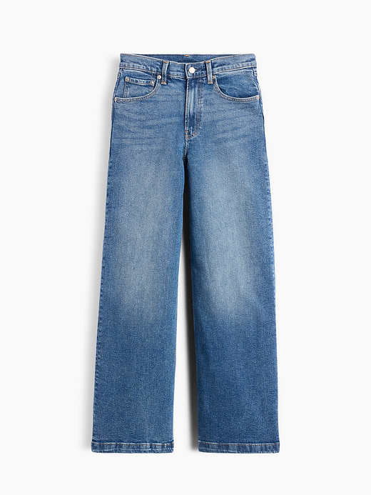 Gap High Rise Stride Wide-Leg Jeans — photo 8