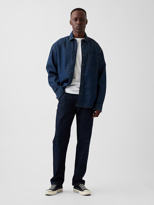 Gap Straight Jeans in GapFlex — photo 6