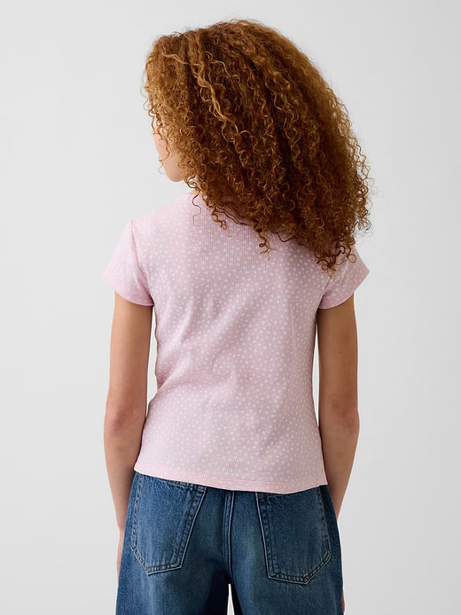 Gap Kids Rib T-Shirt — photo 4