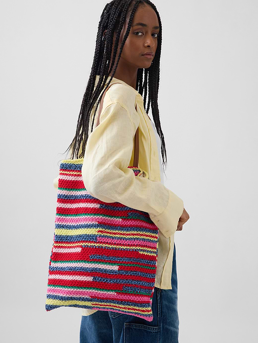 Gap Crochet Tote Bag — photo 3
