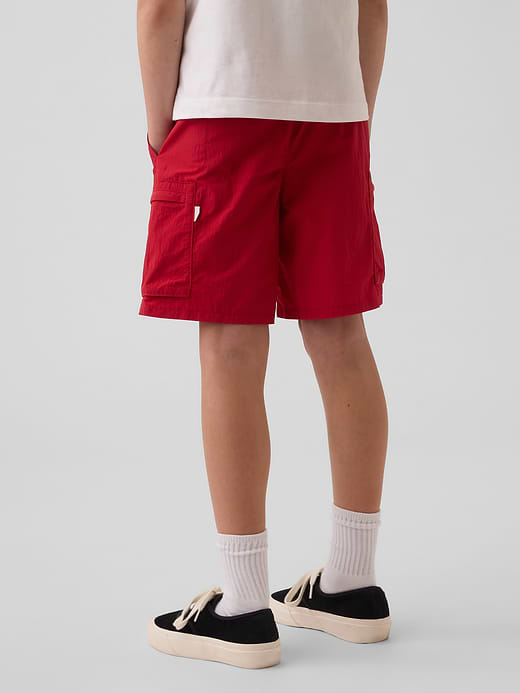Gap Kids Relaxed Quick-Dry Cargo Shorts — photo 5