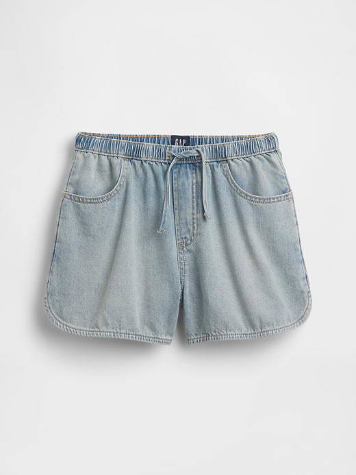 Gap Kids High Rise Denim Easy Shorts — photo 3