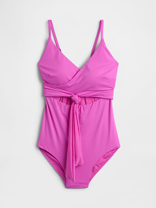 Gap Cutout Wrap One-Piece Swimsuit — photo 5