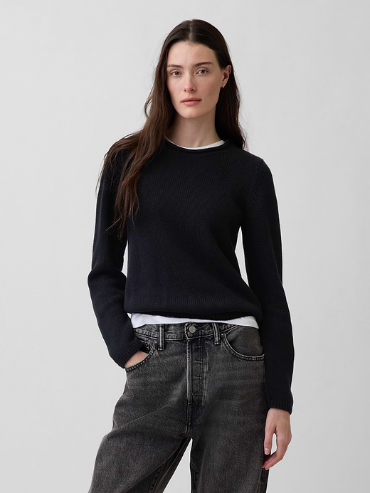 Gap 100% Cotton Rollneck Sweater — photo 1