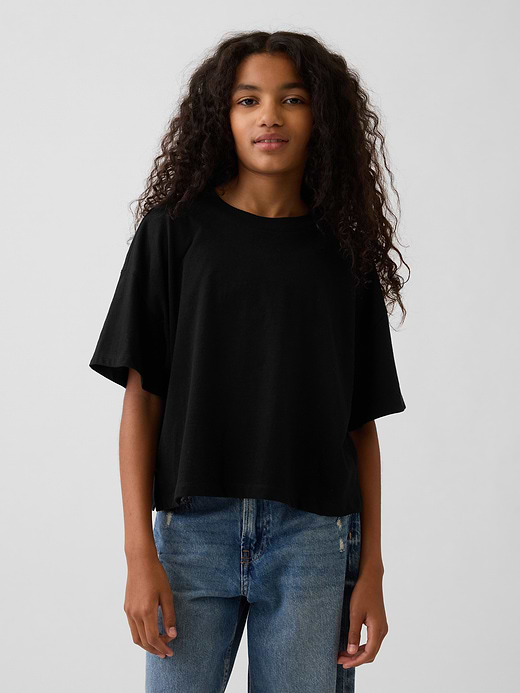Gap Kids State Logo Oversized Boxy T-Shirt — photo 1