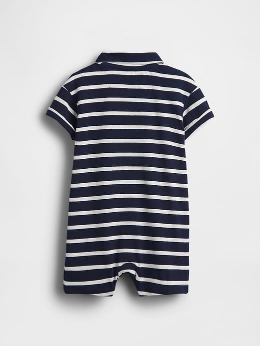 Gap Baby Pique Polo Shorty One-Piece — photo 3